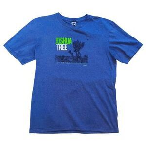 Joshua Tree National Park Tee The North Face Blue Mens L Cotton T-Shirt
